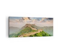 Cuadro Sobre Lienzo 100x40cm Cuadros Pared Pared Montaña asiático china Wall Art