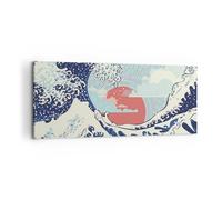 Cuadro Sobre Lienzo 100x40cm Cuadros Pared Rojo moderno tal vez Wall Art Prints