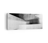 Cuadro Sobre Lienzo 100x40cm Cuadros Pared Tridimensional Ilusión Óptica Art
