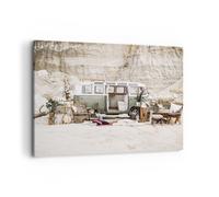 Cuadro Sobre Lienzo 100x70cm Cuadros Pared Autocaravana Boho Muebles Wall Art