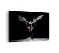 Cuadro Sobre Lienzo 100x70cm Cuadros Pared Fotografía Danza Alas Wall Art Prints