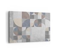 Cuadro Sobre Lienzo 100x70cm Cuadros Pared Geometría Arte Piedra Wall Art Prints