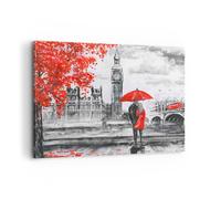 Cuadro Sobre Lienzo 100x70cm Cuadros Pared Londres arquitectura ben grande Art