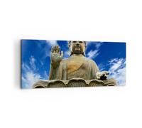 Cuadro Sobre Lienzo 120x50cm Cuadros Pared Asia buddha cultura Wall Art Prints
