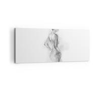 Cuadro Sobre Lienzo 120x50cm Cuadros Pared Mujer Cuerpo Pieza Wall Art Prints
