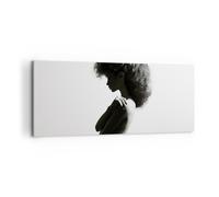 Cuadro Sobre Lienzo 120x50cm Cuadros Pared Mujer Desnudez Cuerpo Wall Art Prints