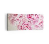 Cuadro Sobre Lienzo 120x50cm Cuadros Pared Paeonia Un ramo Flores Wall Art