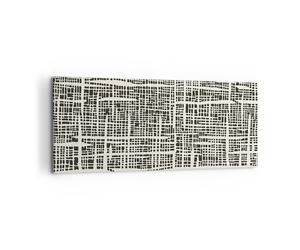 Cuadro Sobre Lienzo 120x50cm Cuadros Pared Textura Patrón Pieza Wall Art Prints