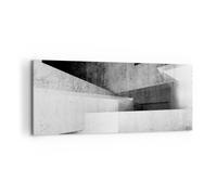 Cuadro Sobre Lienzo 120x50cm Cuadros Pared Tridimensional Ilusión Óptica Art