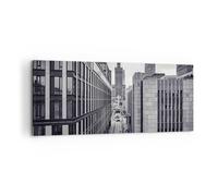 Cuadro Sobre Lienzo 120x50cm Cuadros Pared Varsovia Palacio Cultura Wall Art