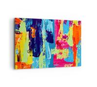 Cuadros Decoracion Salon Abstracción diseño gráficos Lienzos decorativos 120x80cm Cuadro Sobre Lienzo Moderno Dormitorio Cocina Cuadros Pared Imágenes Wall Art Prints Decor Grande XXL AA120x80-3131