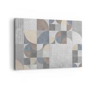 Cuadro Sobre Lienzo 120x80cm Cuadros Pared Geometría Arte Piedra Wall Art Prints