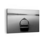 Cuadro Sobre Lienzo 120x80cm Cuadros Pared Łódź Soledad Vacío Wall Art Prints