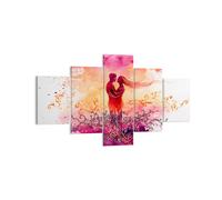 Cuadro Sobre Lienzo 125x70cm Cuadros Pared Amor Pareja luna de miel Wall Art