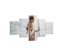 Cuadro Sobre Lienzo 125x70cm Cuadros Pared Ardiente Hombre Mujer Wall Art Prints