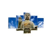 Cuadro Sobre Lienzo 125x70cm Cuadros Pared Asia buddha cultura Wall Art Prints