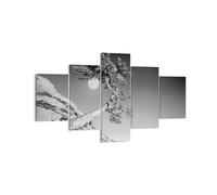 Cuadro Sobre Lienzo 125x70cm Cuadros Pared Llena La Luna Árbol Wall Art Prints