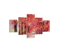 Cuadro Sobre Lienzo 125x70cm Cuadros Pared Otoño Parque Avenida Wall Art Prints