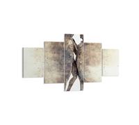 Cuadro Sobre Lienzo 125x70cm Cuadros Pared polvo mujer hombre amor Wall Art