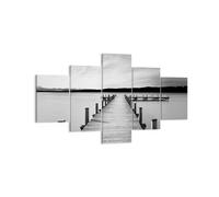 Cuadro Sobre Lienzo 125x70cm Cuadros Pared Puente Paz Agua Wall Art Prints Decor