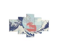 Cuadro Sobre Lienzo 125x70cm Cuadros Pared Rojo moderno tal vez Wall Art Prints