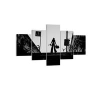Cuadro Sobre Lienzo 125x70cm Cuadros Pared Sombra Fotografía Escaleras Wall Art
