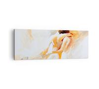Cuadro Sobre Lienzo 140x50cm Cuadros Carácter la amistad el amor el matrimonio
