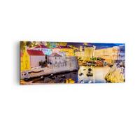 Cuadro Sobre Lienzo 140x50cm Cuadros Croacia Dubrovnik casco antiguo fortaleza