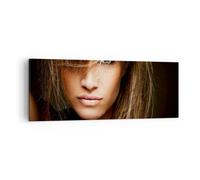 Cuadro Sobre Lienzo 140x50cm Cuadros Pared Femenino moda modelo desnudo Wall Art