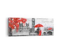 Lienzos decorativos Londres arquitectura ben grande Cuadro Sobre Lienzo Moderno 140x50cm Cuadros Decoracion Salon Dormitorio Cuadros Pared Imágenes Grande XXL Wall Art Prints Decor AB140x50-3153