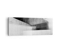 Cuadro Sobre Lienzo 140x50cm Cuadros Pared Tridimensional Ilusión Óptica Art