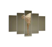 Cuadro Sobre Lienzo 150x100cm Cuadros Pared Bailarina Figura Bailando Wall Art