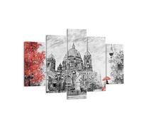 Cuadro Sobre Lienzo 150x100cm Cuadros Pared Catedral Berlín Amantes Wall Art