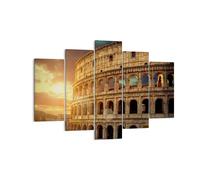 Cuadro Sobre Lienzo 150x100cm Cuadros Pared Coloseum Roma Arquitectura Italia