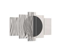 Cuadro Sobre Lienzo 150x100cm Cuadros Pared Figuras Formas Geometría Wall Art