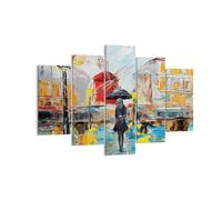 Cuadro Sobre Lienzo 150x100cm Cuadros Pared Mujer Imagen Óleo Wall Art Prints