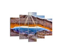 Cuadro Sobre Lienzo 150x100cm Cuadros Pared Rocas Vista Paisaje Wall Art Prints