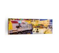 Cuadro Sobre Lienzo 160x50cm Cuadros Croacia Dubrovnik casco antiguo fortaleza