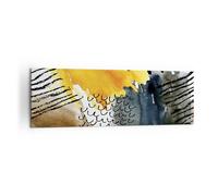 Cuadro Sobre Lienzo 160x50cm Cuadros Pared Abstracción Patrones Manchas Wall Art