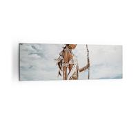 Cuadro Sobre Lienzo 160x50cm Cuadros Pared Ardiente Hombre Mujer Wall Art Prints