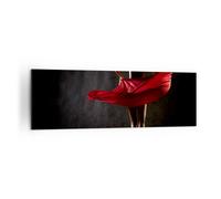 Cuadro Sobre Lienzo 160x50cm Cuadros Pared Belleza cuerpo bailarín niña Wall Art