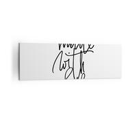 Cuadro Sobre Lienzo 160x50cm Cuadros Pared Creado Con Amor Wall Art Prints Decor
