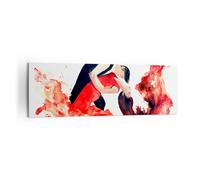 Cuadro Sobre Lienzo 160x50cm Cuadros Pared Danza clubbing actividades niña Art
