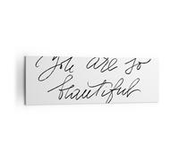 Cuadro Sobre Lienzo 160x50cm Cuadros Pared Eres Tan Hermosa Wall Art Prints