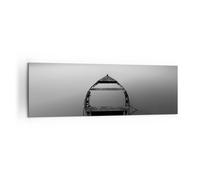 Cuadro Sobre Lienzo 160x50cm Cuadros Pared Łódź Soledad Vacío Wall Art Prints