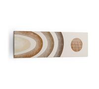 Lienzos decorativos 160x50cm Cuadro Sobre Lienzo Moderno Pieza Geométrico Boho Grande XXL Dormitorio Cocina Cuadros Pared Imágenes Cuadros Decoracion Salon Wall Art Prints Decor Canvas AB160x50-4841