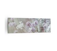Cuadro Sobre Lienzo 160x50cm Cuadros Pared Prado Ajo Flor Wall Art Prints Decor