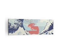 Cuadro Sobre Lienzo 160x50cm Cuadros Pared Rojo moderno tal vez Wall Art Prints