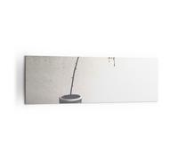 Cuadro Sobre Lienzo 160x50cm Cuadros Pared Símbolo Rosa Sufrimiento Wall Art