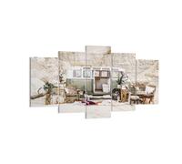 Cuadro Sobre Lienzo 160x85cm Cuadros Pared Autocaravana Boho Muebles Wall Art